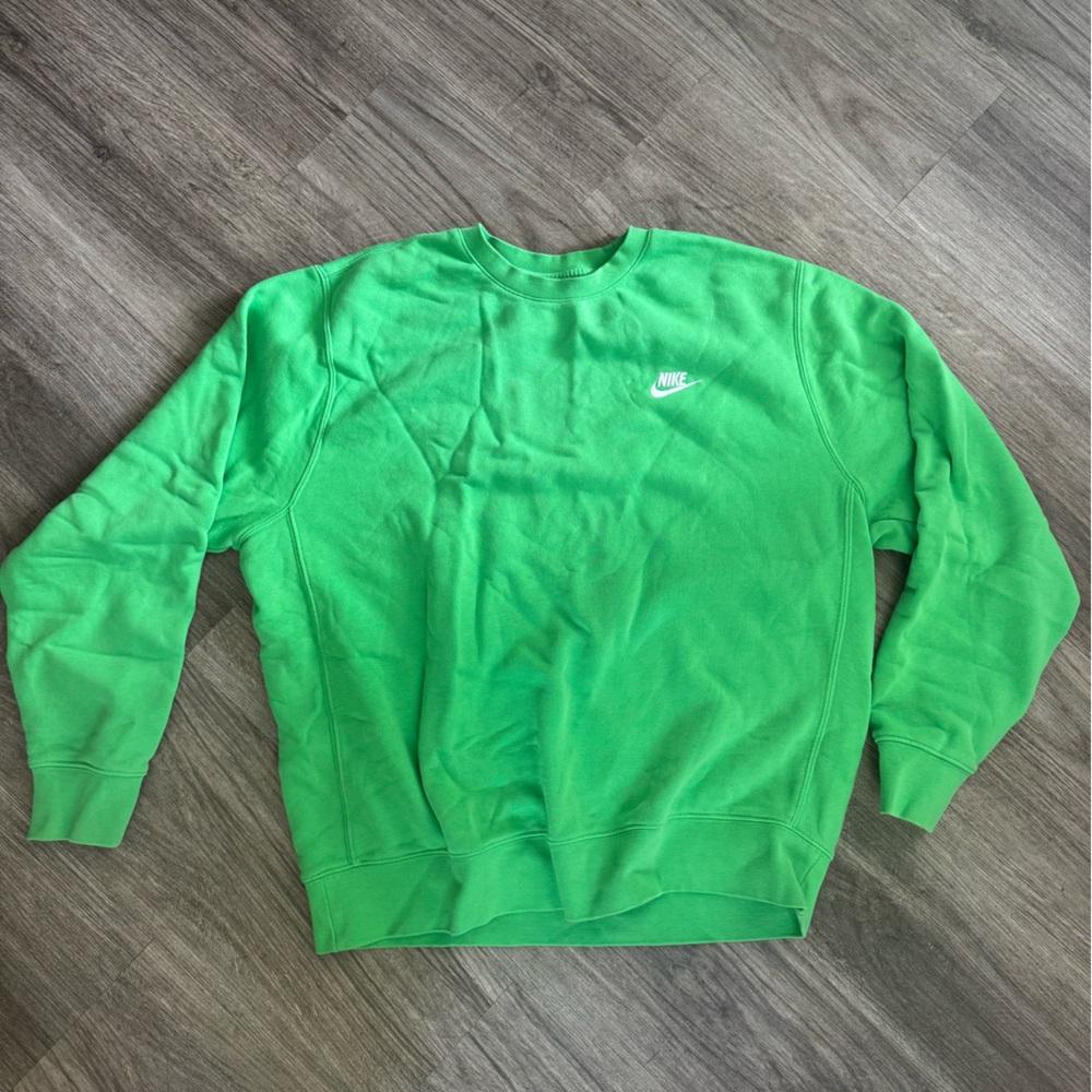 Nike Bright Green Crewneck Sweatshirt